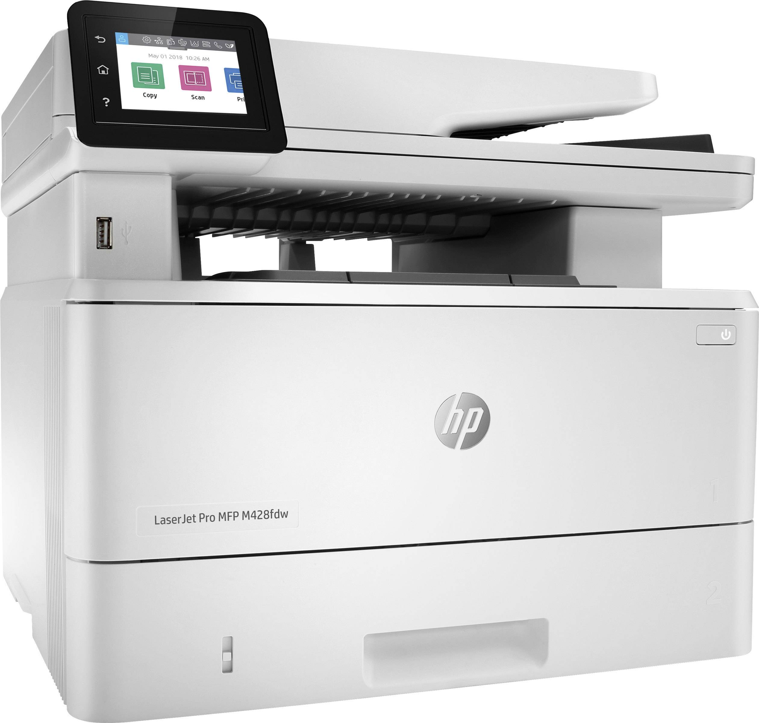 HP LaserJet Pro MFP M 428 fdw Multifunktionsdrucker Laser Schwarz-Weiß A4 Drucker, Scanner, Kopierer, Fax LAN, WLAN, Duplex, Duplex-ADF