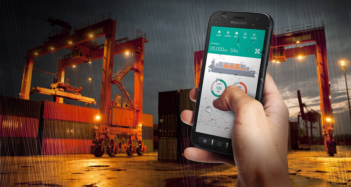 Samsung XCOVER 4S Enterprise Edition Outdoor Smartphone 32GB 5 Zoll (12.7 cm) Dual-SIM Android™ 10 Schwarz