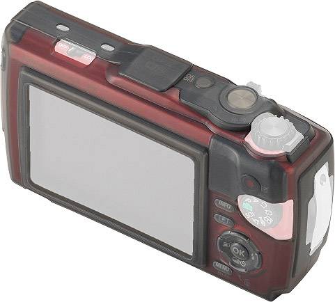 Olympus CSCH-127 Kamera Silikon-Schutzhülle Passend für Marke (Kamera)=Olympus