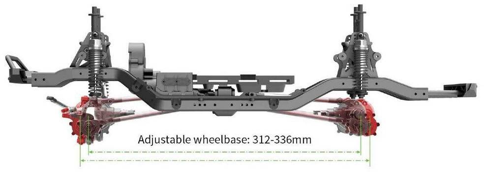 Redcat Gen8 Scout II 1:10 RC Modellauto Elektro Crawler Allradantrieb (4WD) Bausatz