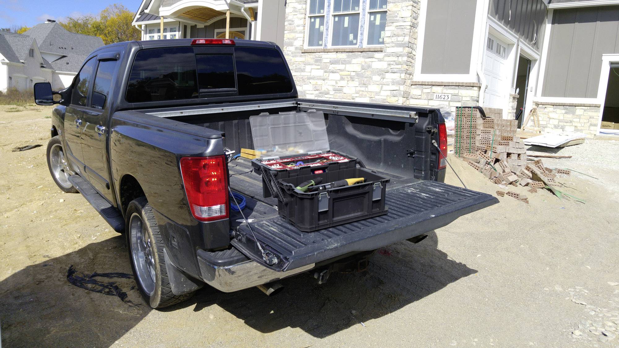 KETER 238275 Connect Werkzeugkasten unbestückt Schwarz