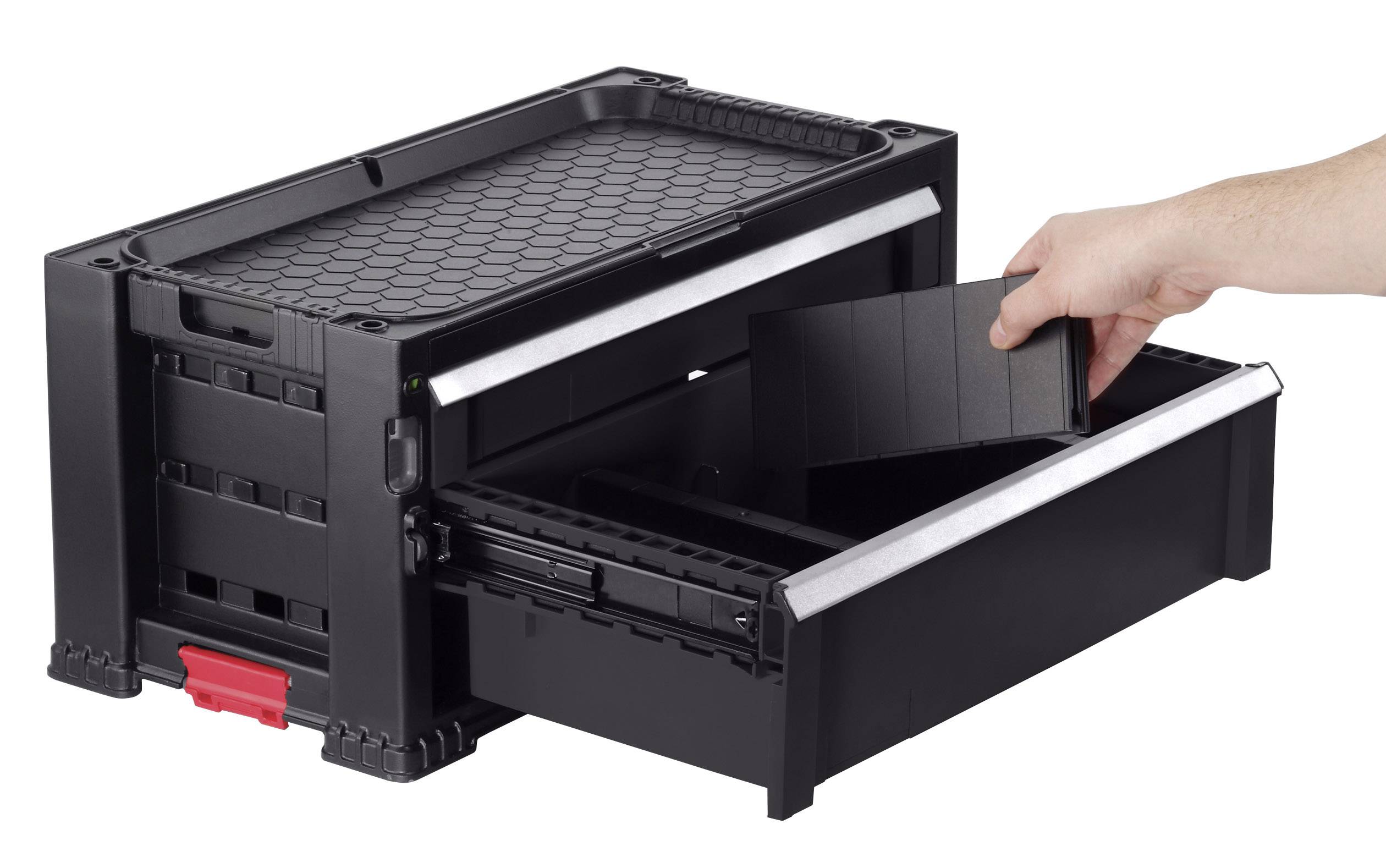 KETER 237791 Werkzeugkasten unbestückt Schwarz