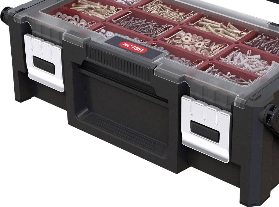 KETER Sortimentskasten (B x H x T) 460 x 140 x 240mm Inhalt 1St.