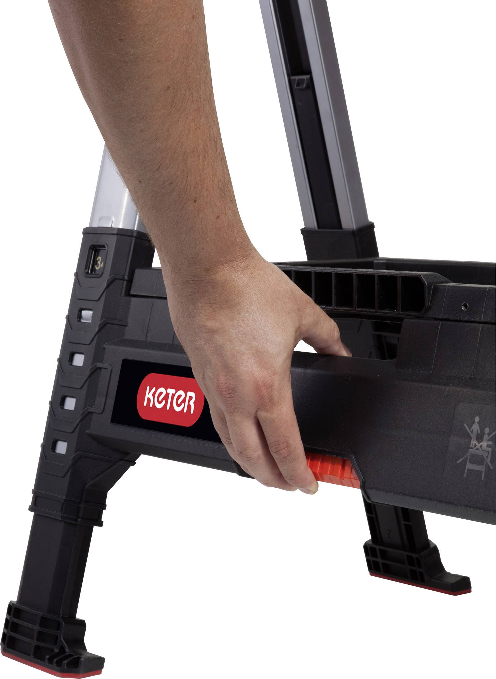 KETER ROC Lumber Jack 238271 Sägebock höhenverstellbar 1360kg 1St.