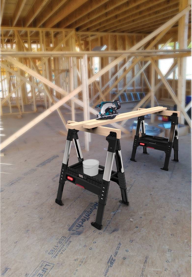 KETER ROC Lumber Jack 238271 Sägebock höhenverstellbar 1360 kg 1 St.