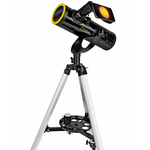 National Geographic 76/350 Sun Spiegel-Teleskop Azimutal Newton, Vergrößerung 18 bis 175 x
