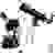 National Geographic Teleskop + Mikroskop Set Linsen-Teleskop Azimutal Achromatisch Vergrößerung 18 bis 29 x