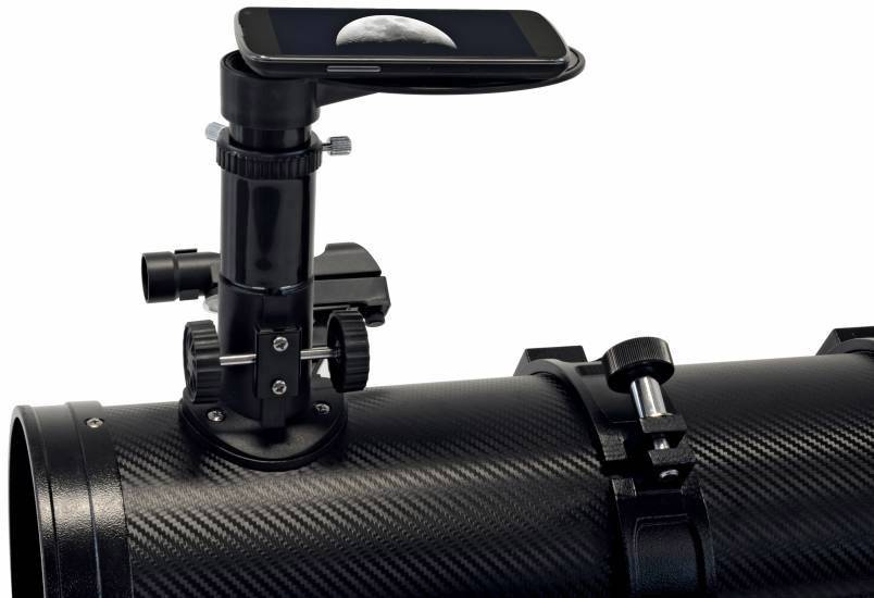 Bresser Optik Pollux 150/750 EQ3 Spiegel-Teleskop Äquatorial Newton Vergrößerung 300 x (max)