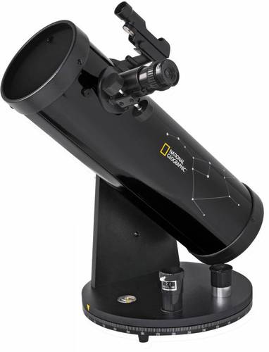 National Geographic 114/500 Dobson Spiegel-Teleskop Azimutal Dobson, Vergrößerung 25 bis 167 x