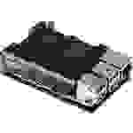 Joy-it Armor Case BLOCK ACTIVE SBC-Gehäuse Passend für (Entwicklungskits): Raspberry Pi inkl. aktiven Kühler Schwarz