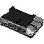 Joy-it ARMOR Case BLOCK SBC-Gehäuse Passend für (Entwicklungskits): Raspberry Pi inkl. passiven Kühler Schwarz