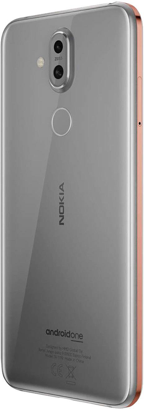 Nokia 8.1, 64 GB, Dual-SIM, iron steel