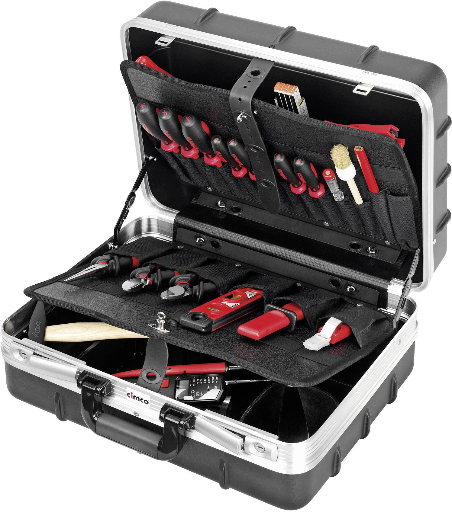 Cimco 170500 Werkzeugkoffer bestückt 23teilig (L x B x H) 455 x 395 x 205mm
