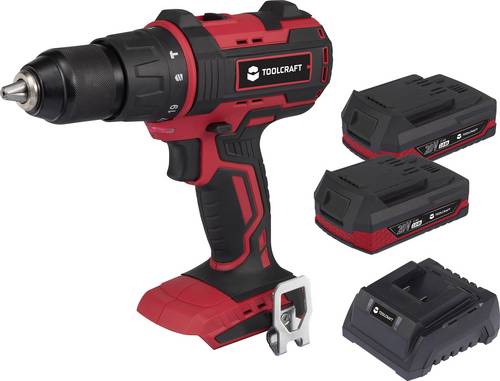 TOOLCRAFT ASBS-800A Reihe TAWB-200 Akku-Schlagbohrschrauber 20V 2000 mAh Li-Ion bürstenlos, inkl. 2