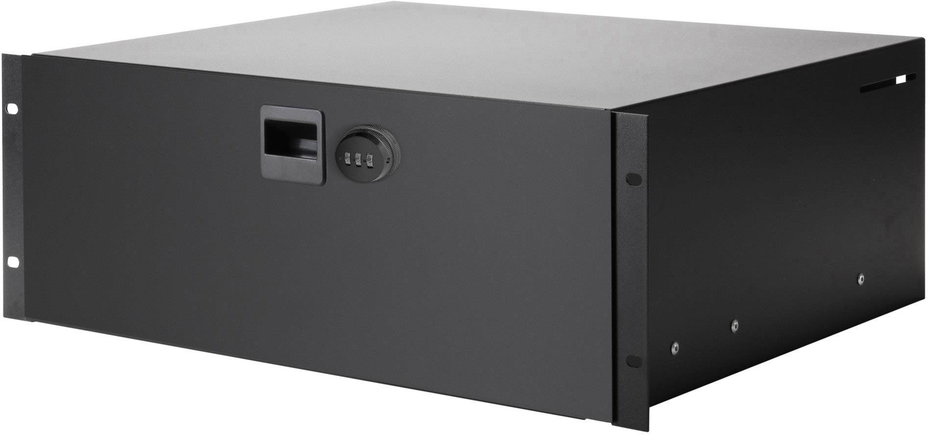 Adam Hall 87404CL 19 Zoll Rackschublade 4 HE Stahl