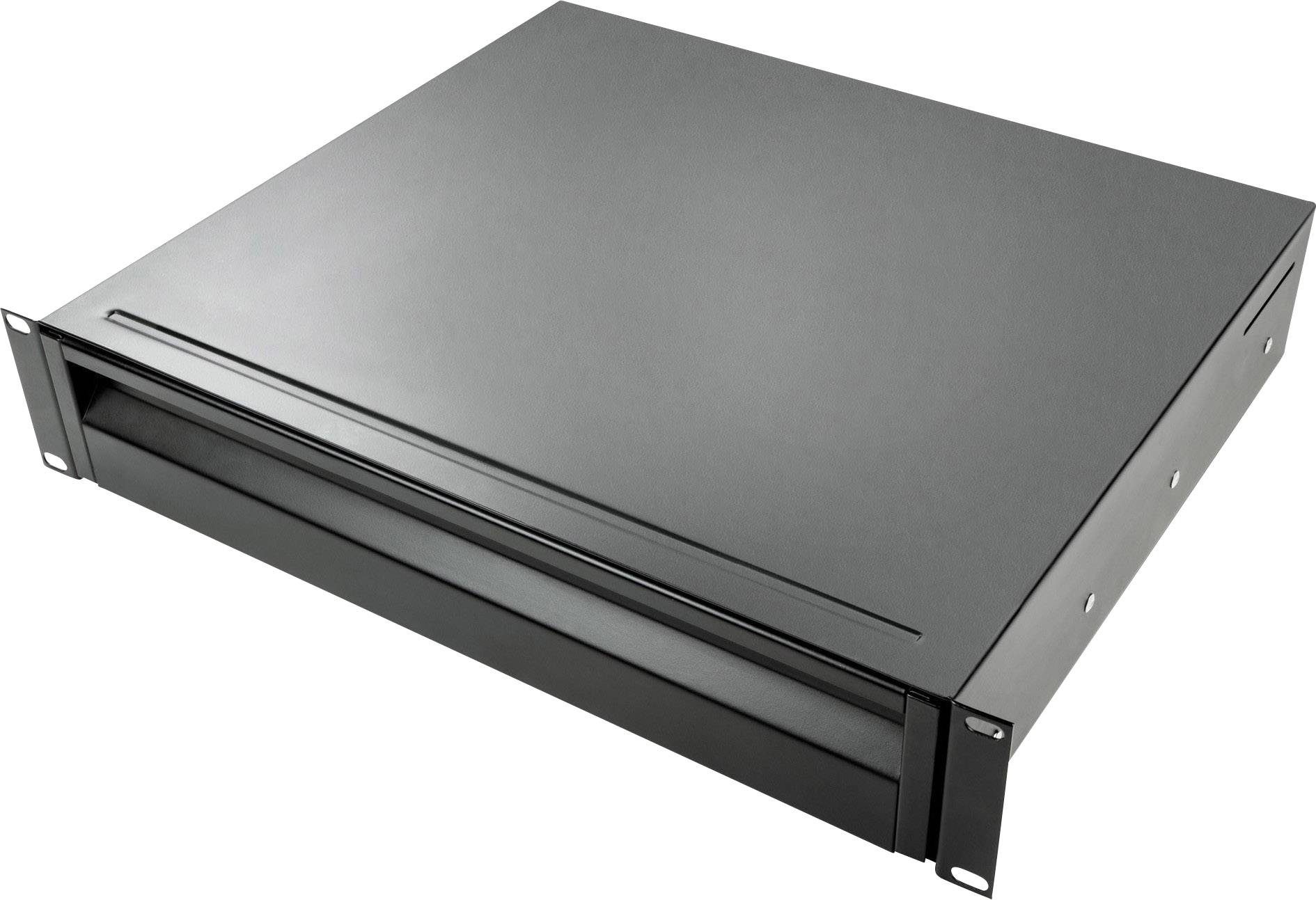 Adam Hall 874E02 19 Zoll Rackschublade 2 HE Stahl