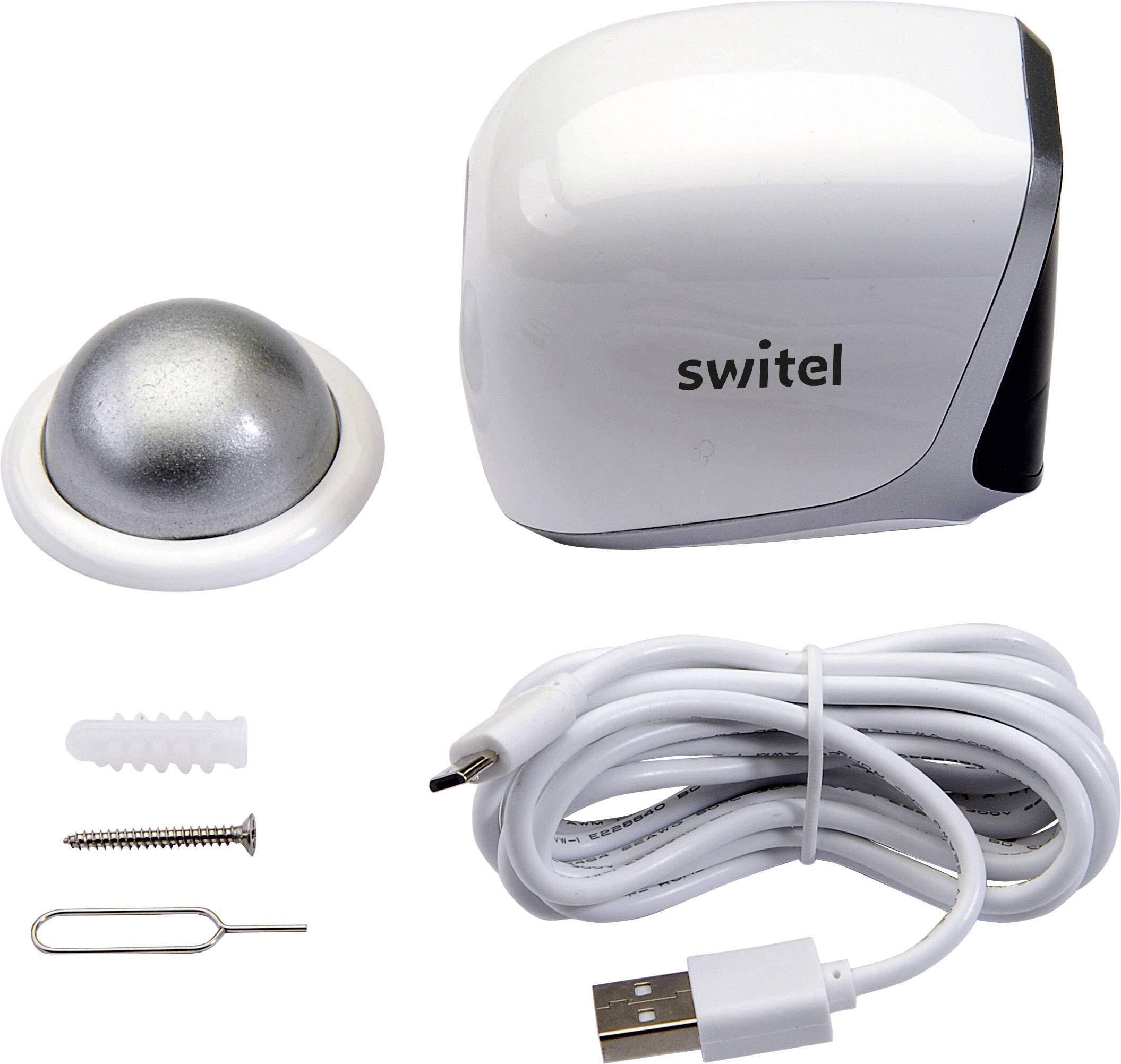 Switel COIP200B WLAN IP Überwachungskamera 1280 x 720 Pixel