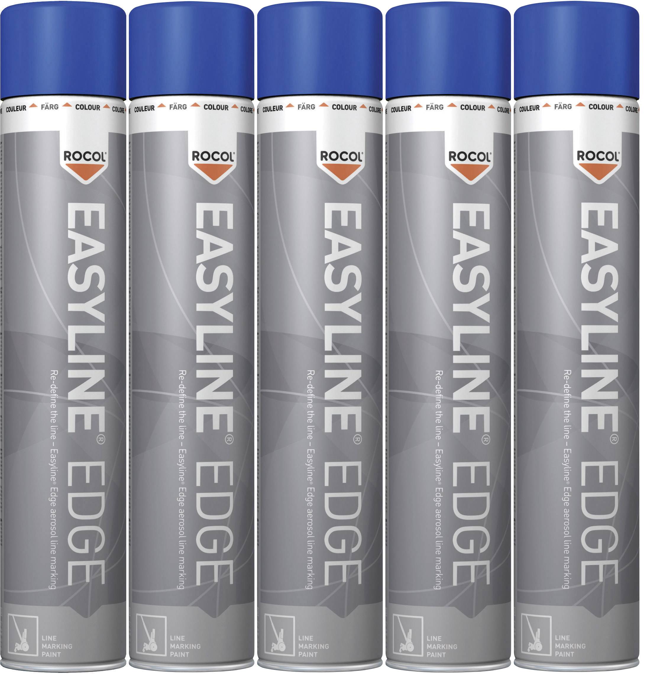 Rocol RS47003-5 Easyline® EDGE Linienmarkierungsfarbe Blau 5 St.