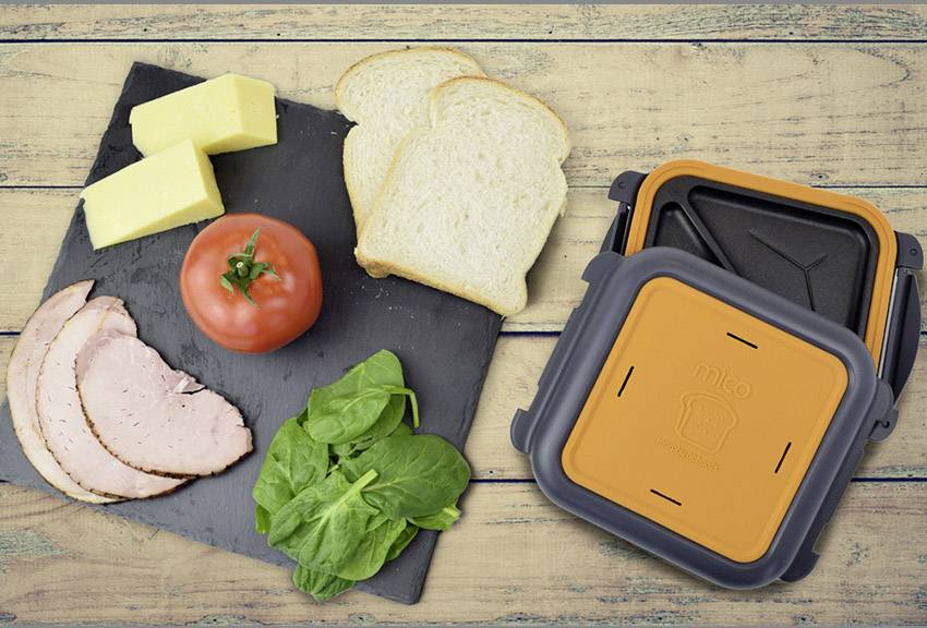 Morphy Richards Mico Toastie Mikrowellengeschirr Orange, Schwarz 511647