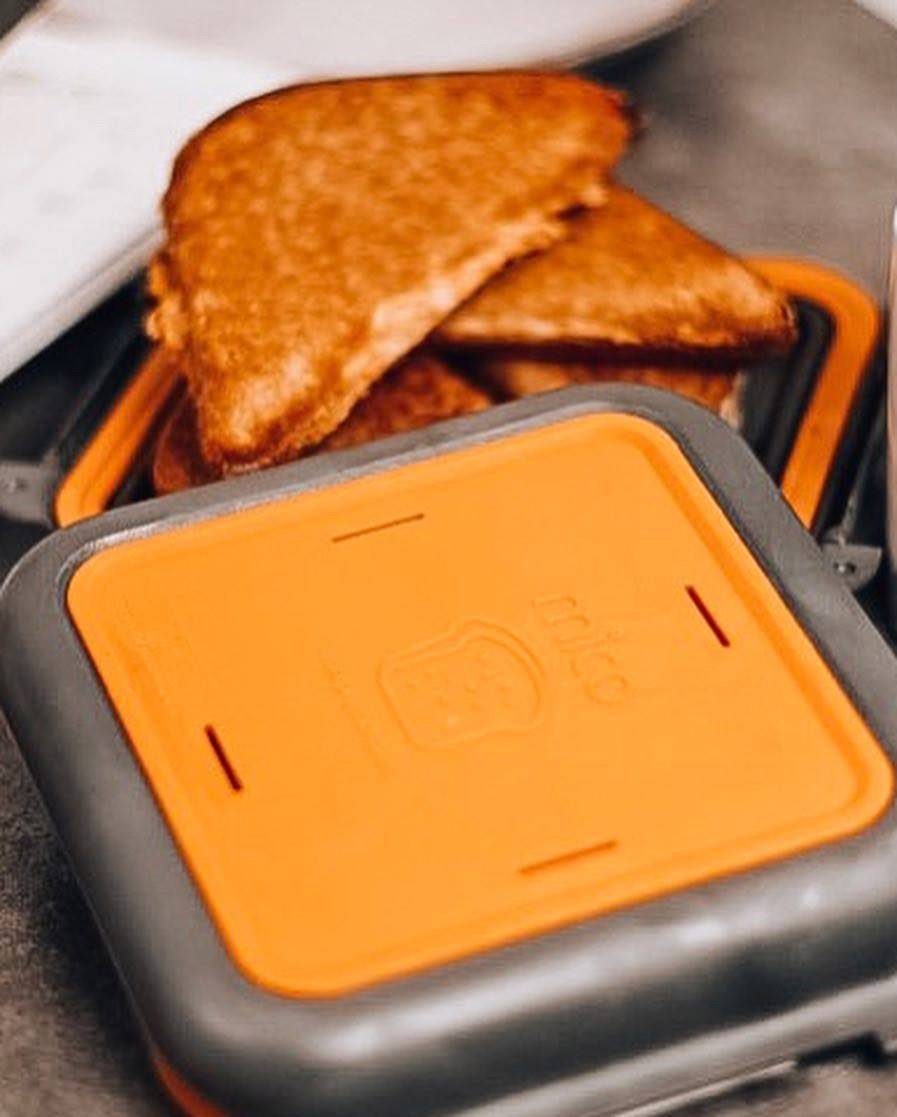 Morphy Richards Mico Toastie Mikrowellengeschirr Orange, Schwarz 511647