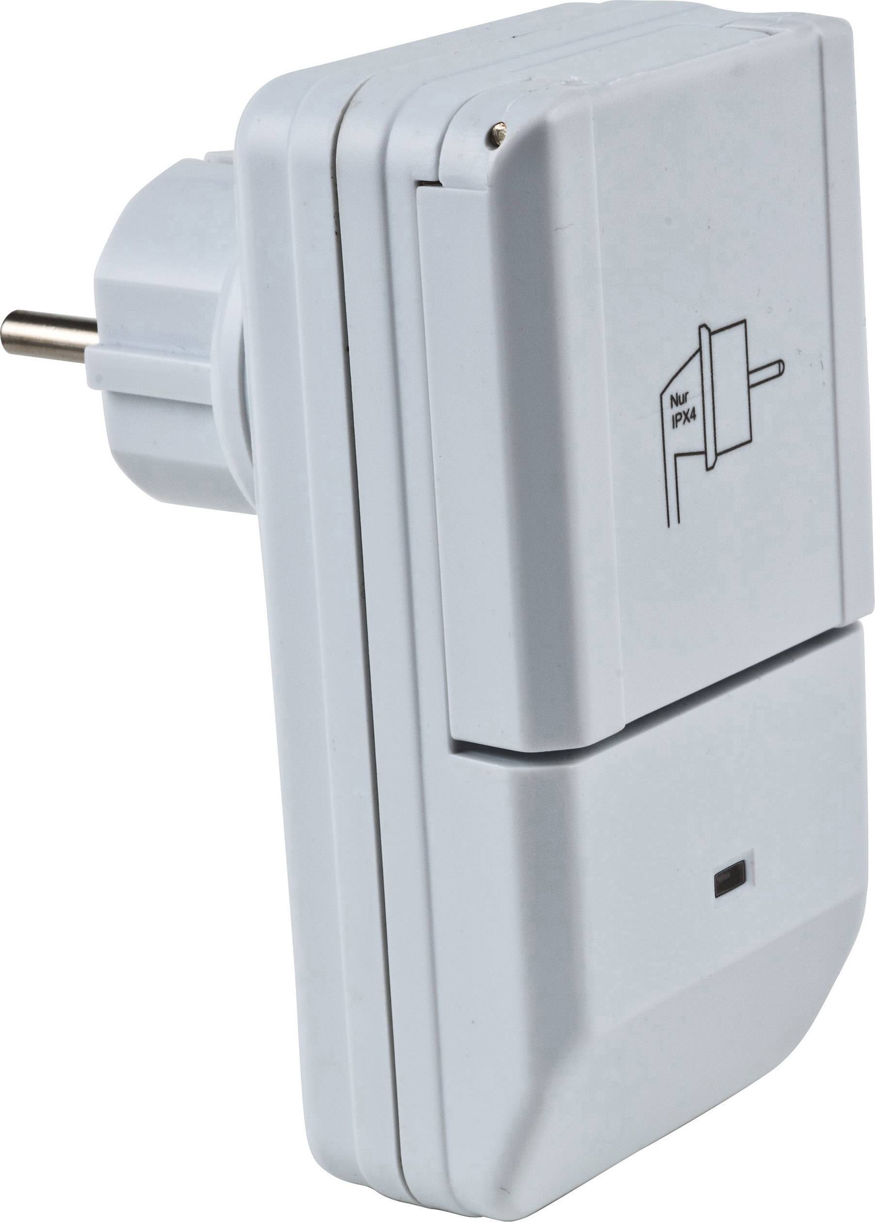 Heitronic 46240 Funk Steckdosen-Set Außenbereich