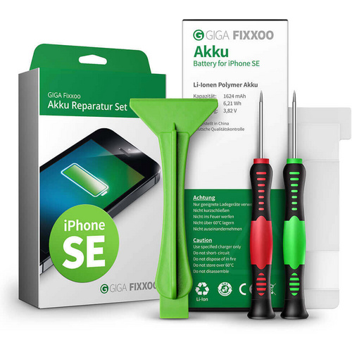 Ersatzakku Komplettset Giga Fixxoo iPhone SE | voelkner iphone se 2020 ersatzakku