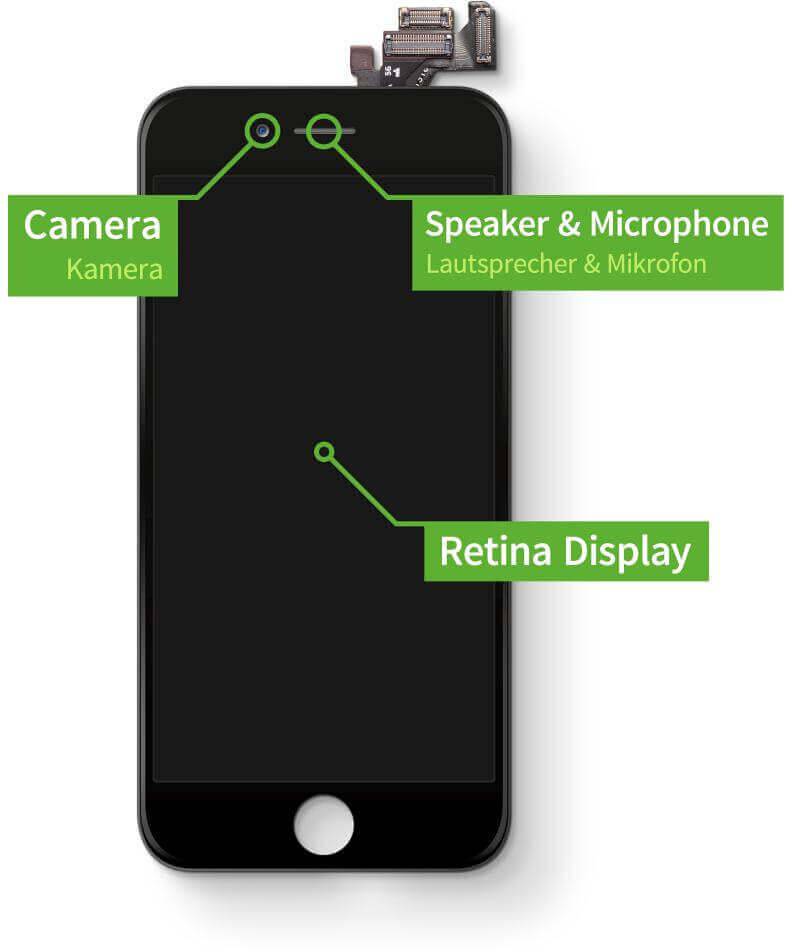 Giga Fixxoo Display Reparaturset Apple iPhone 6 Weiß
