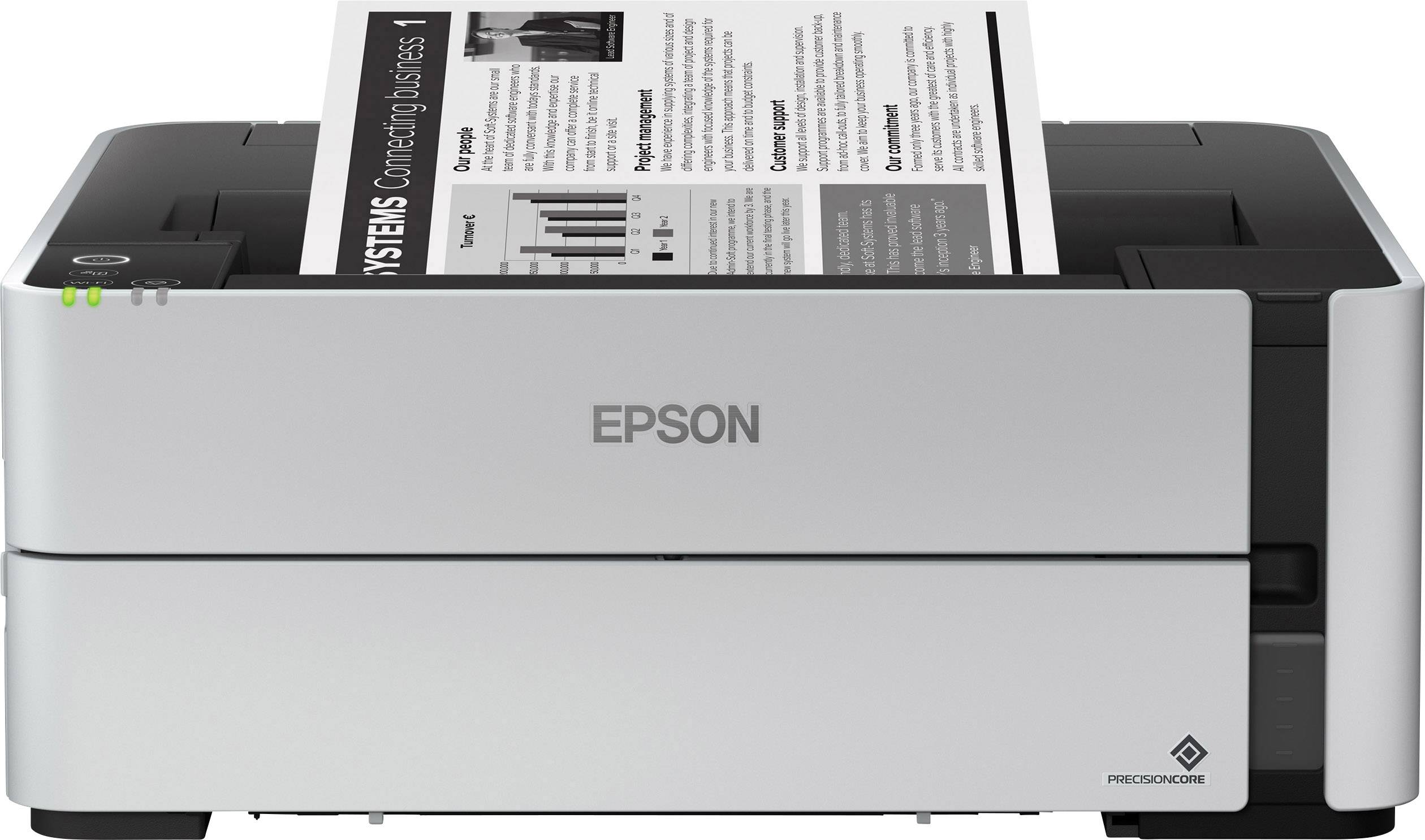 Epson EcoTank ET-M1170 Drucker Tintenstrahl Schwarz-Weiß A4 LAN, WLAN, Duplex, Tintentank-System