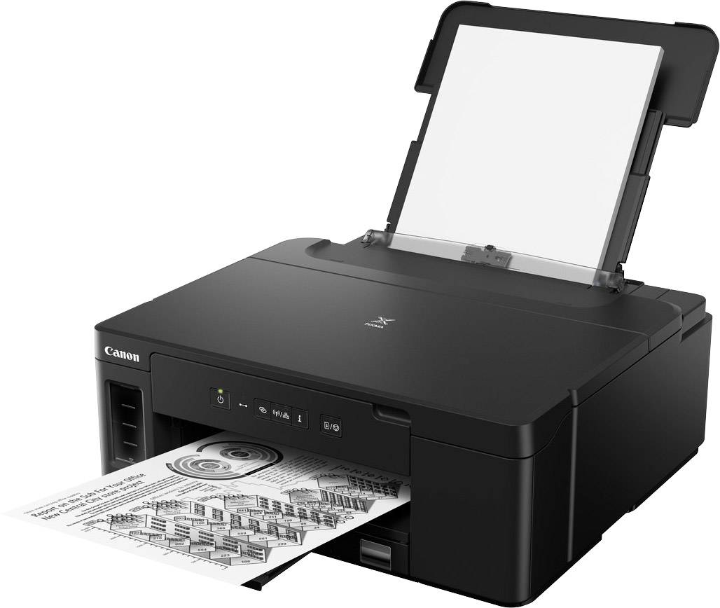 Canon PIXMA GM2050 Schwarzweiß Tintenstrahl Drucker A4 Tintentank-System, LAN, WLAN, Duplex