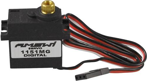 Mini-Servo 1151MG Digital-Servo Getriebe-Material: Metall Stecksystem: JR