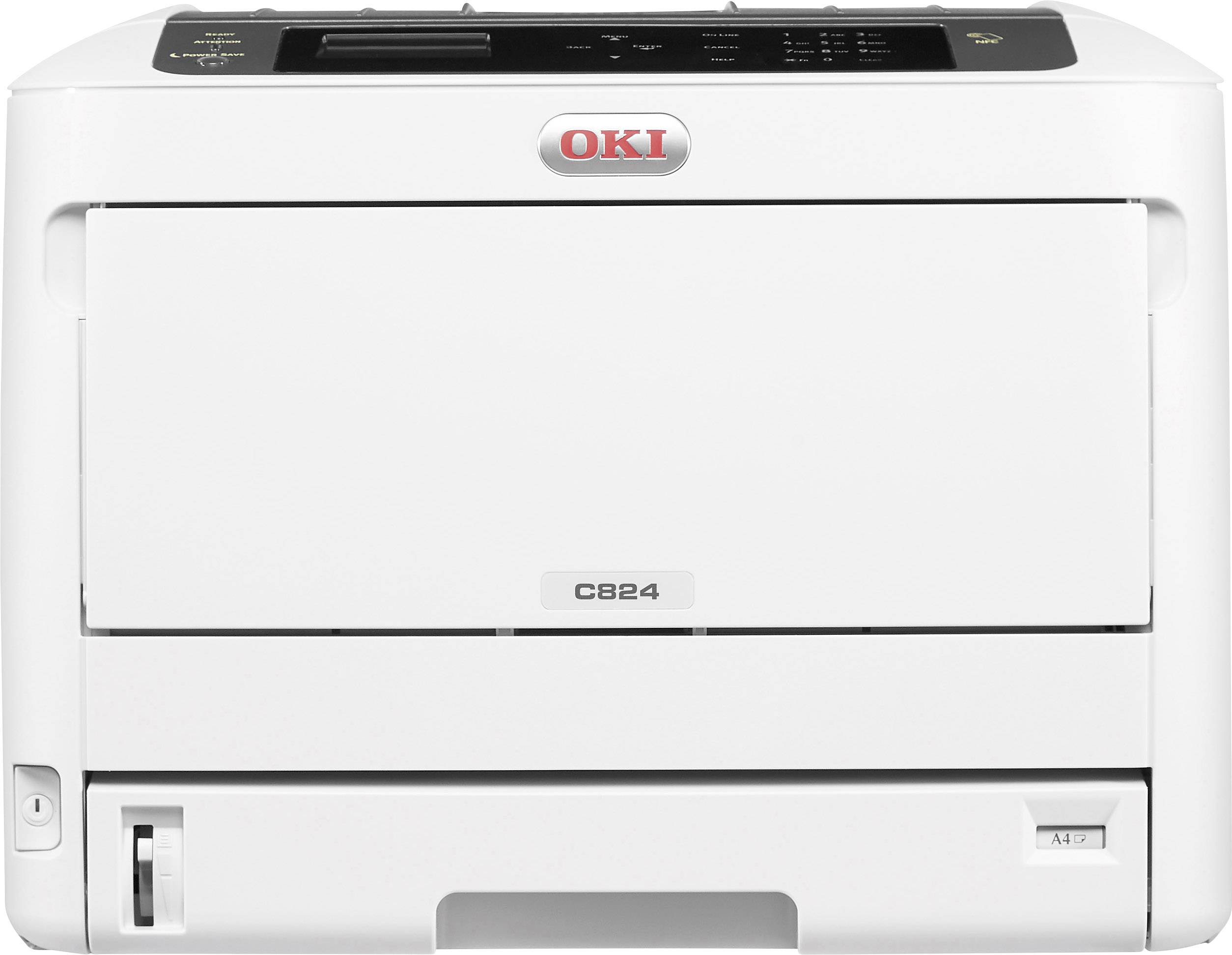 OKI C824dn Drucker LED Farbe A3 26 S./min (ISO) 26 S./min (ISO) 1200 x 600 dpi LAN, Duplex
