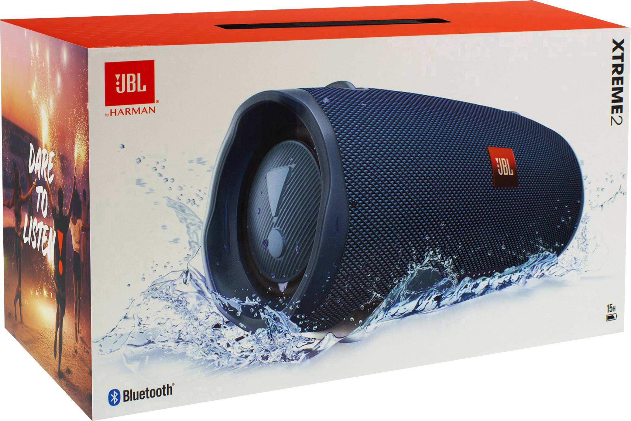 JBL Xtreme 2 Bluetooth® Lautsprecher Outdoor, Wasserfest Blau