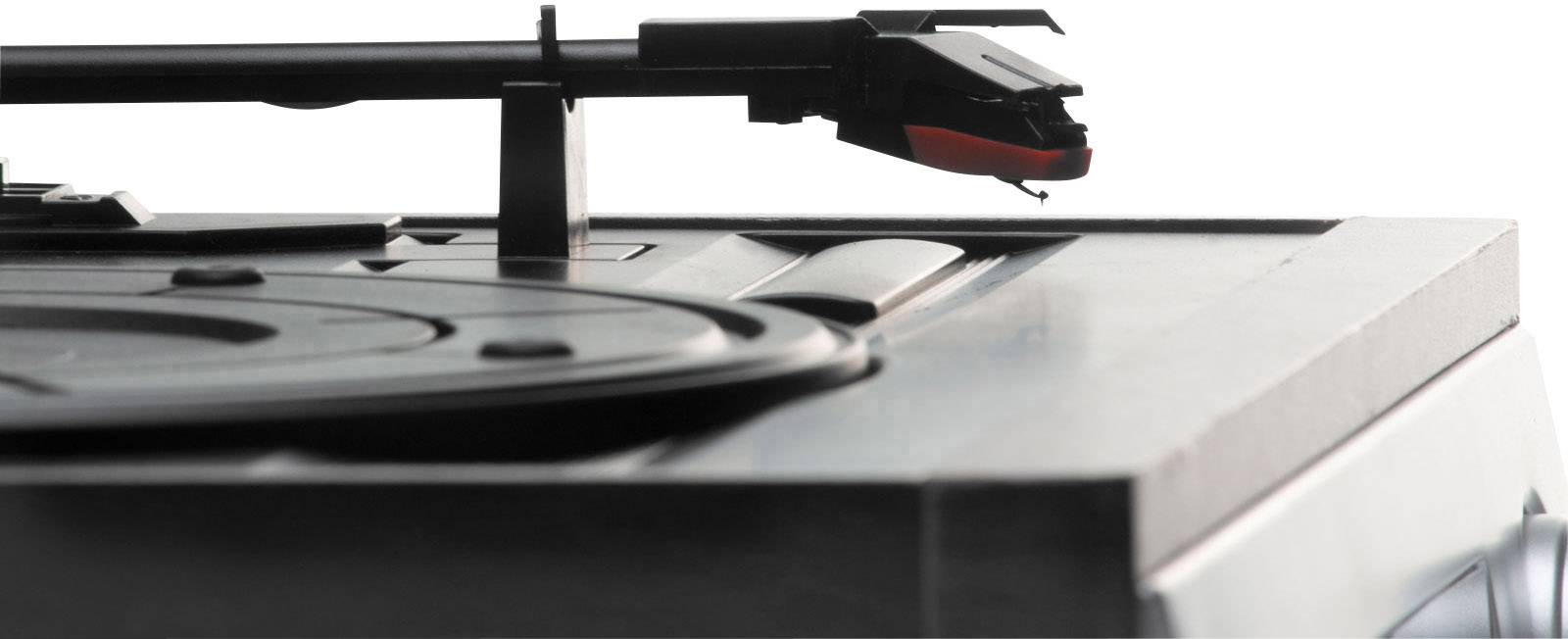 Karcher KA 8050 Plattenspieler Riemenantrieb Mahagoni, Silber