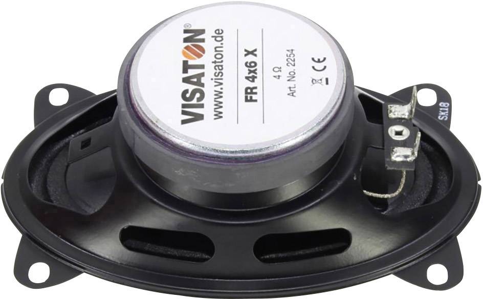 Visaton FR 4x6 X - 4 Ohm 15cm Breitbänder 15W 4Ω Oval
