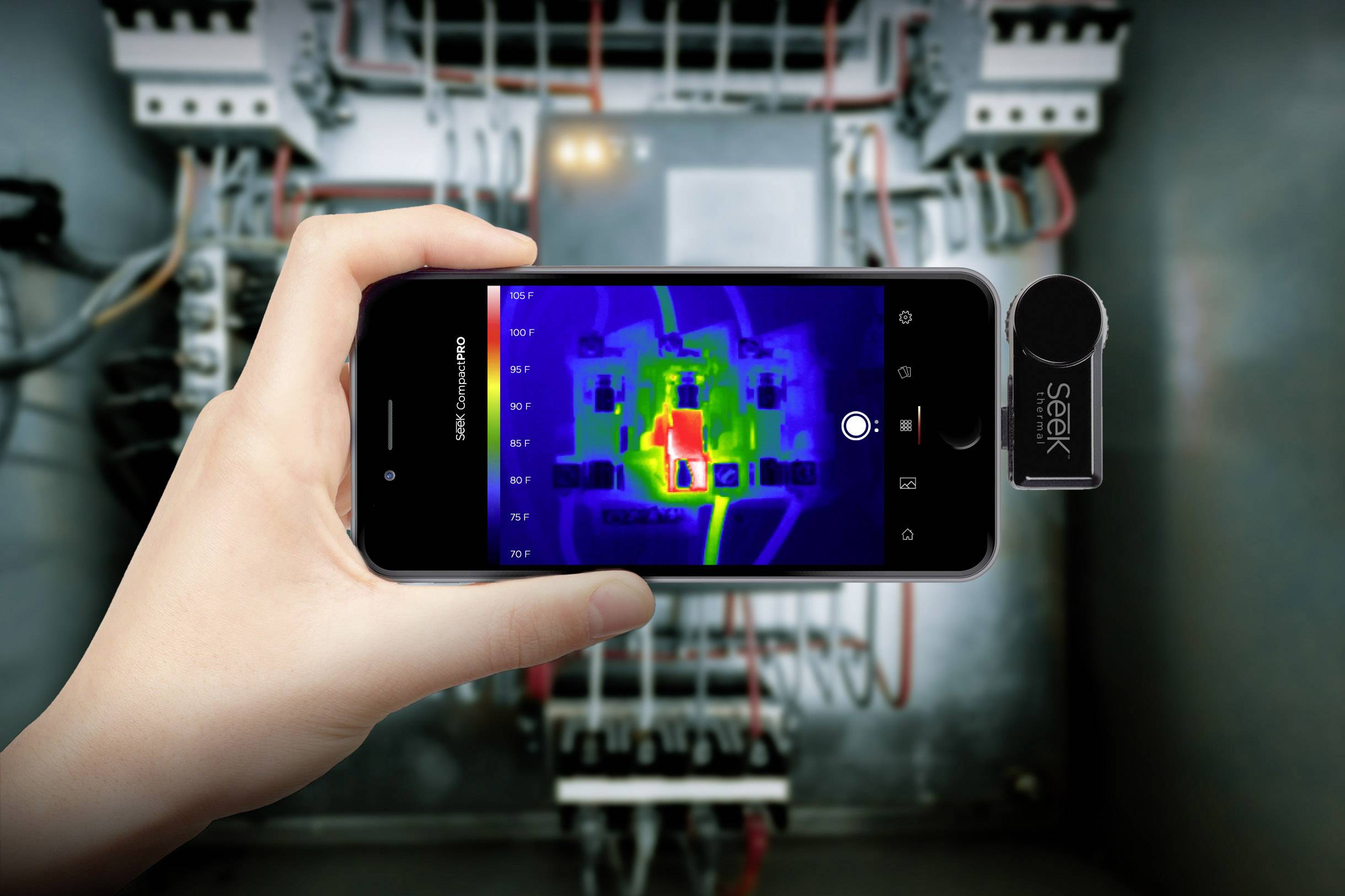 Seek Thermal CompactPRO FF Handy Wärmebildkamera -40 bis +330 °C 320 x 240 Pixel USB-C® Anschluss für Android Geräte