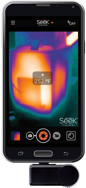 Seek Thermal CompactPRO FF Handy Wärmebildkamera -40 bis +330 °C 320 x 240 Pixel USB-C® Anschluss für Android Geräte