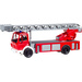 Herpa 094108 H0 Einsatzfahrzeug Modell Mercedes Benz SK'88 Drehleiter, Feuerwehr