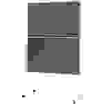 Magnetoplan Moderationstafel 2111301 (B x H) 1200mm x 1500mm Filz Grau, Weiß beidseitig verwendbar, Inkl. Rollen, Pinntafel