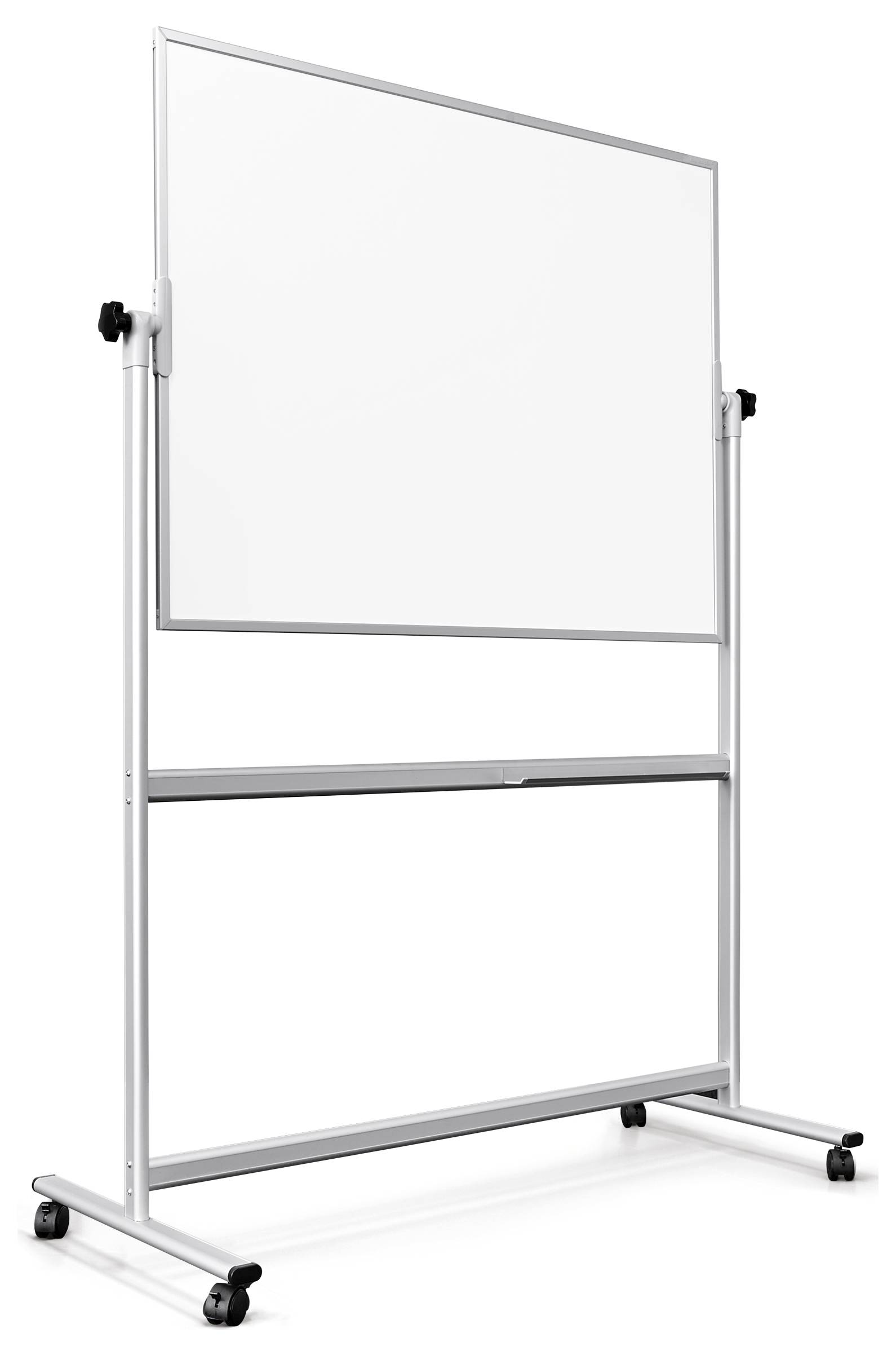 magnetoplan Whiteboard CC Mobil (B x H) 1500 mm x 1000 mm Weiß emailliert Beide Seiten nutzbar, Inkl. Ablageschale