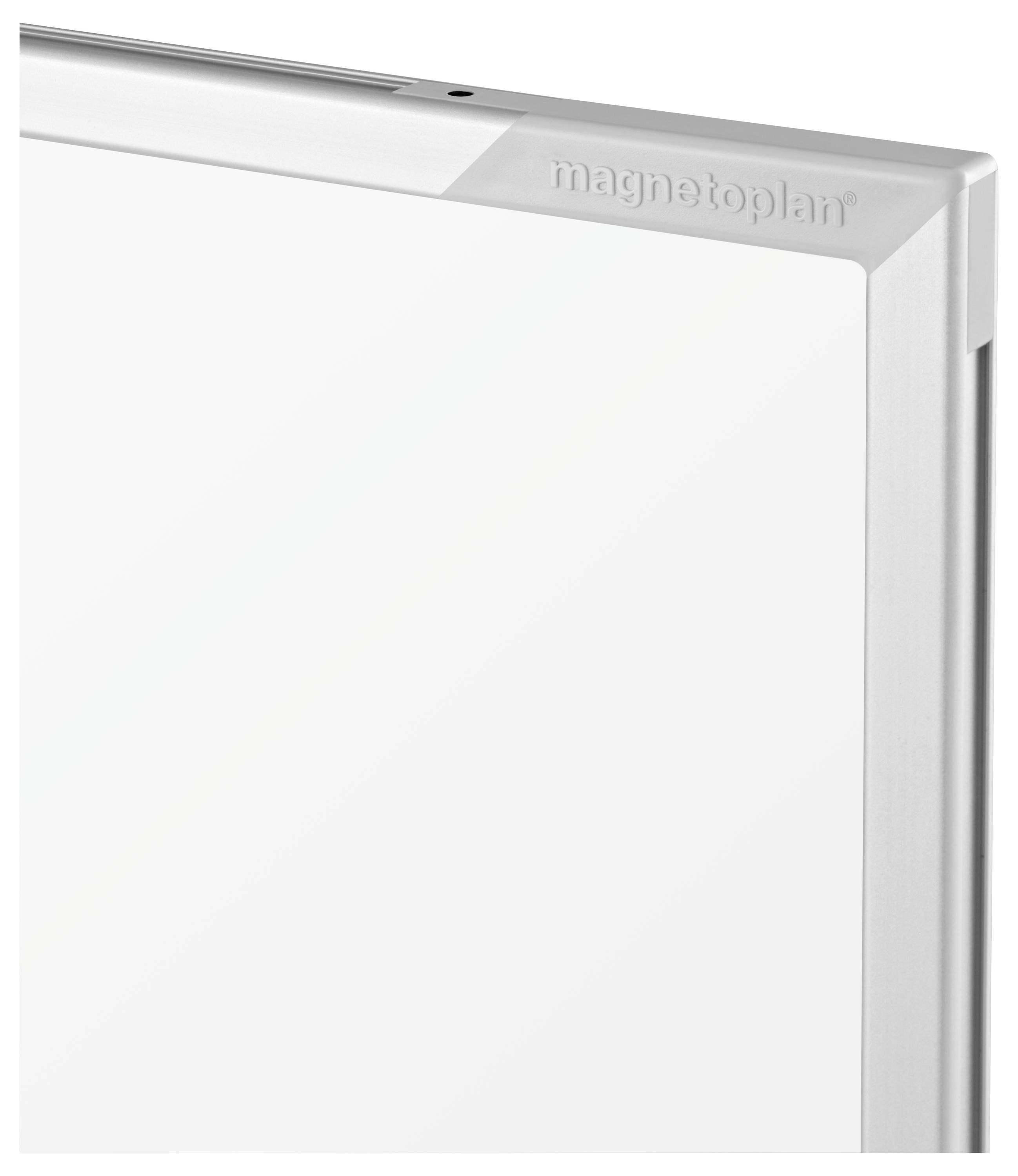 magnetoplan Whiteboard CC Mobil (B x H) 1500 mm x 1000 mm Weiß emailliert Beide Seiten nutzbar, Inkl. Ablageschale