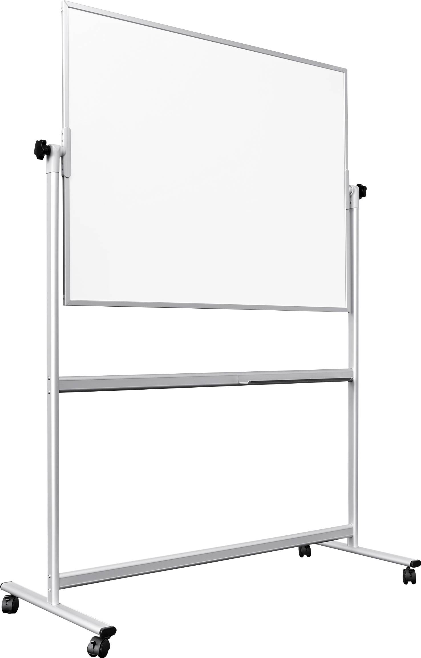 magnetoplan Whiteboard SP Mobil (B x H) 1200 mm x 900 mm Weiß, Aluminium speziallackiert Beide Seiten nutzbar, Inkl. Ablageschale