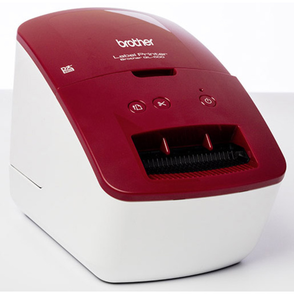 Brother QL-600R Imprimante d'étiquettes thermique directe 300 x 600 dpi Largeur des étiquettes (max.): 62 mm USB