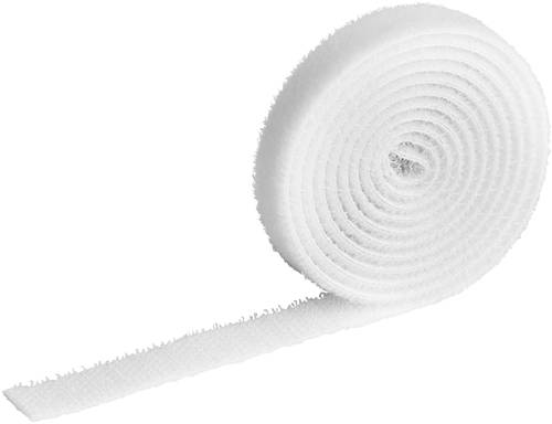 Durable Klett-Kabelbinder CAVOLINE® GRIP 10 503102 Weiß 10mm 1000mm