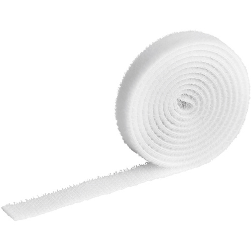 Durable Klett-Kabelbinder CAVOLINE® GRIP 10 503102 Weiß 10mm 1000mm