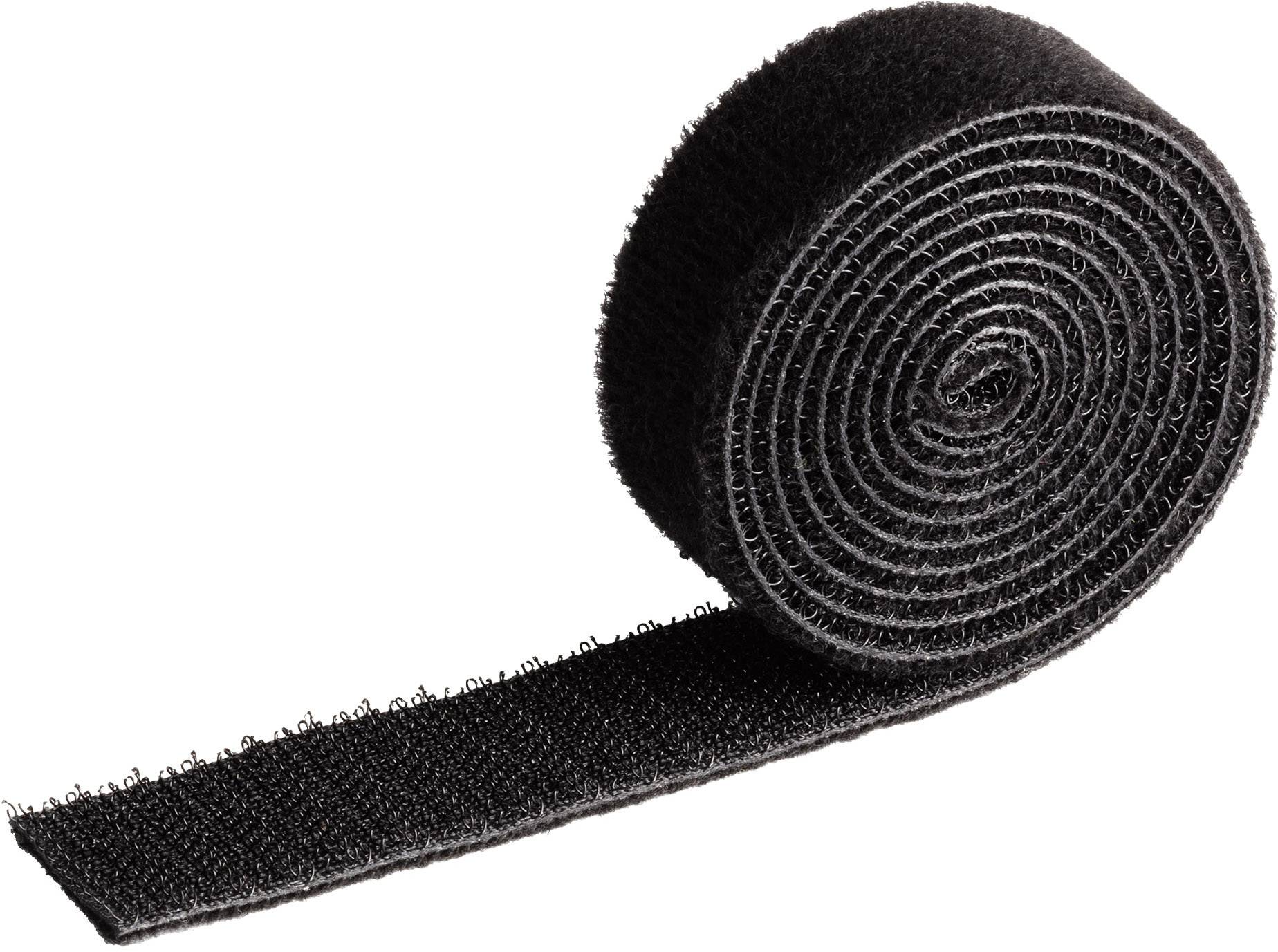 Durable Klett-Kabelbinder CAVOLINE® GRIP 20 503201 Schwarz 20mm 1 St. 1000mm