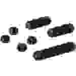 Durable Kabel-Clip Set CAVOLINE® CLIP MIX 504137 7 St. Graphit