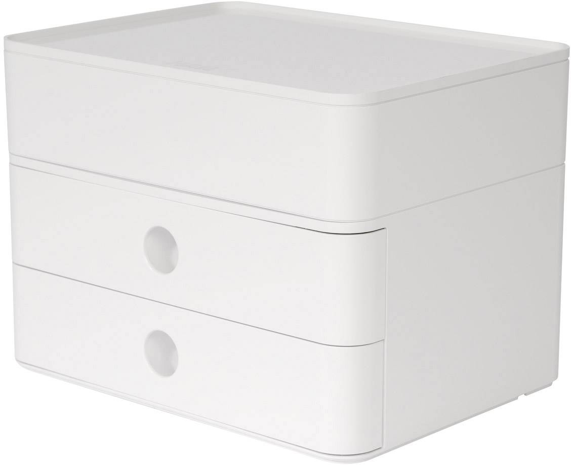 HAN SMART-BOX PLUS ALLISON 1100-12 Schubladenbox Weiß DIN A5 Anzahl der Schubfächer: 2