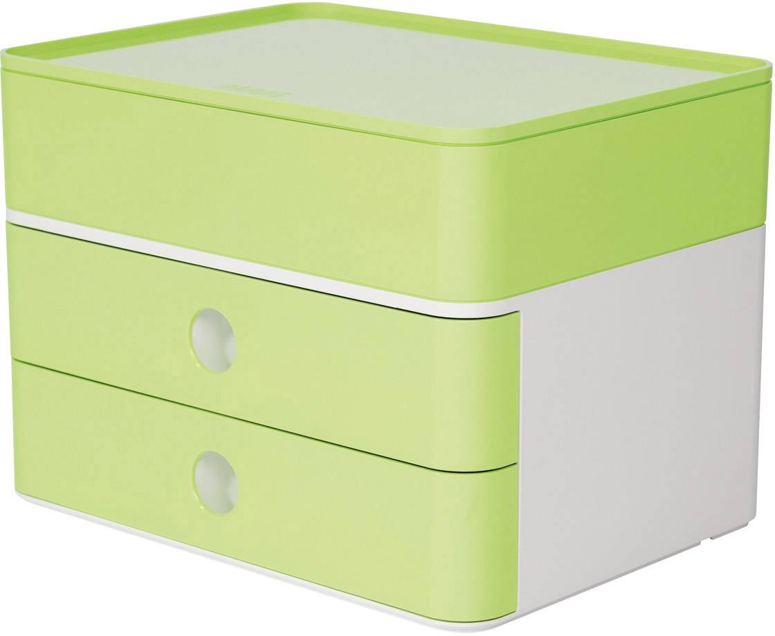 HAN Schubladenbox SMART-BOX PLUS ALLISON 1100-80 Grün, Weiß Anzahl der Schubfächer: 2