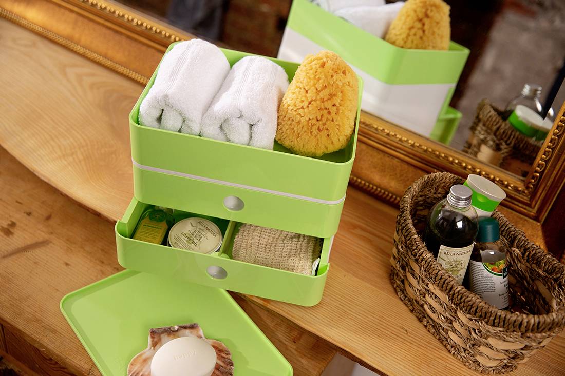 HAN Schubladenbox SMART-BOX PLUS ALLISON 1100-80 Grün, Weiß Anzahl der Schubfächer: 2