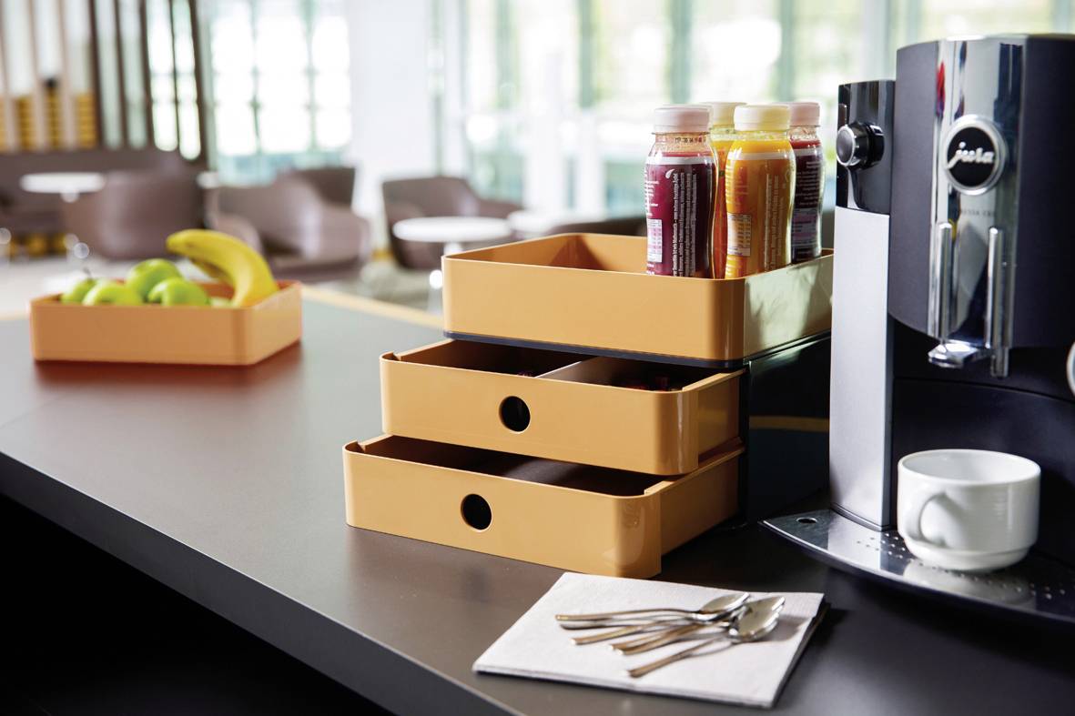 HAN SMART-BOX PLUS ALLISON 1100-83 Schubladenbox Braun, Schwarz Anzahl der Schubfächer: 2